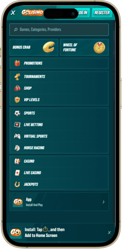 Golisimo Casino Mobile